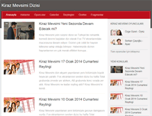 Tablet Screenshot of kirazmevsimi.com